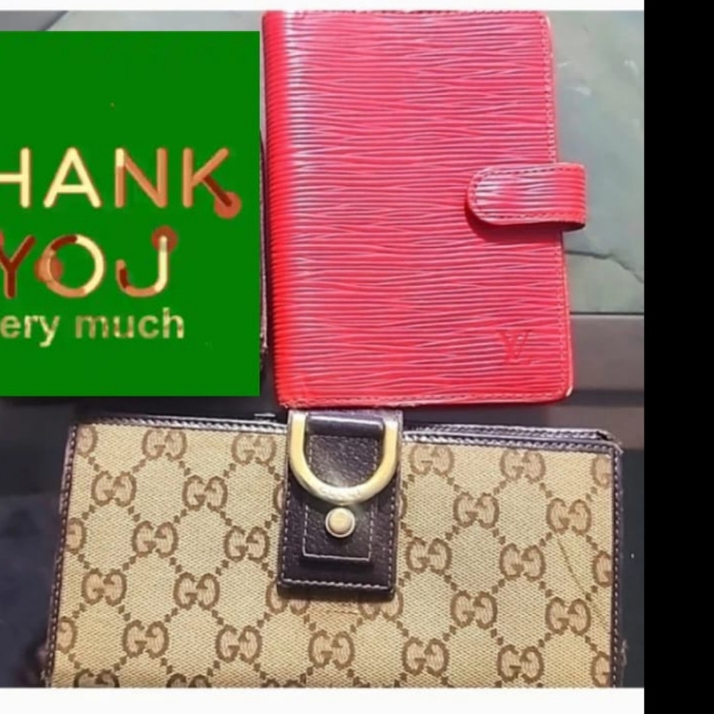 1 Gucci & 1 LV Wallet...A Deal U can't beat...